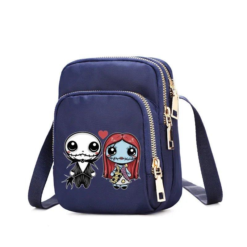 Disney The Nightmare Before Christmas Jack Sally Women's Shoulder Bag Handbag Casual Female Handbag Womens Crossbody Bag Anime - Mechano