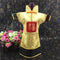 Chinese Style Brocade Wine Bottle Dustproof Cover Qipao Fu Character Men Women Qipao Style Wine Bottle Cover Home DecoraionZF154 - Mechano