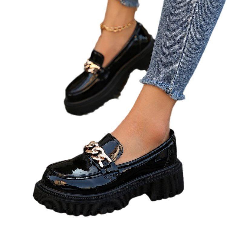 Fashion Shoes With Shallow Mouth Design