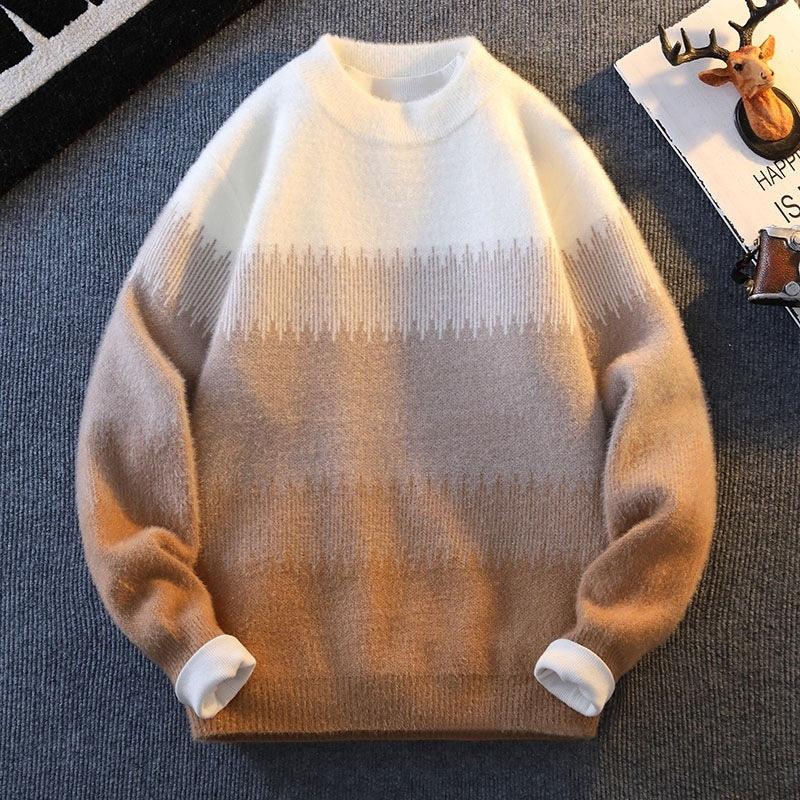 Fashion Warm Keeping Thick Casual Loose Pullover