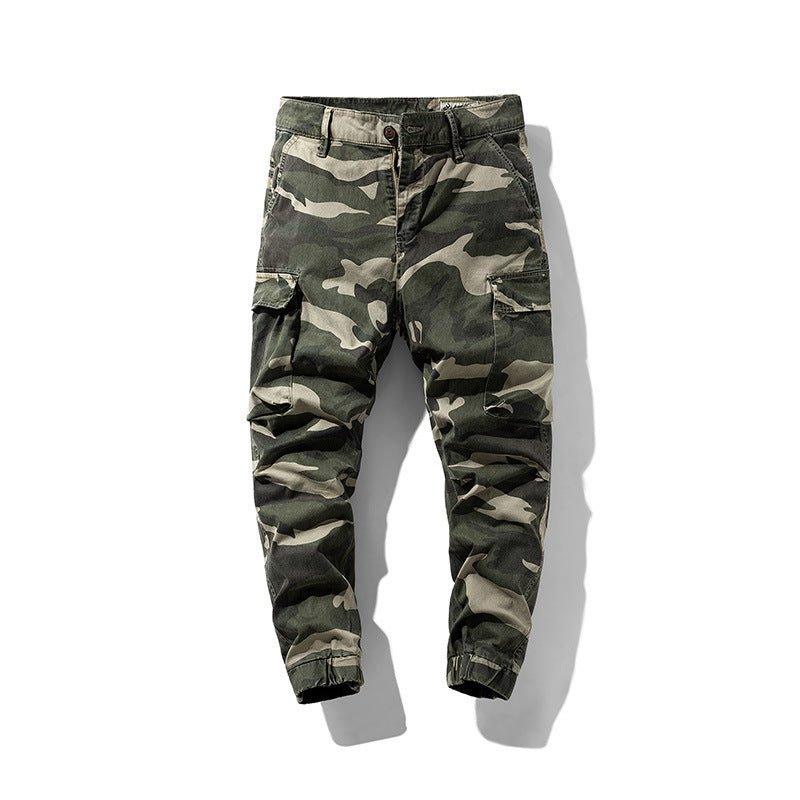 Fashion Casual All - matching Camouflage Cargo Pants - Mechano