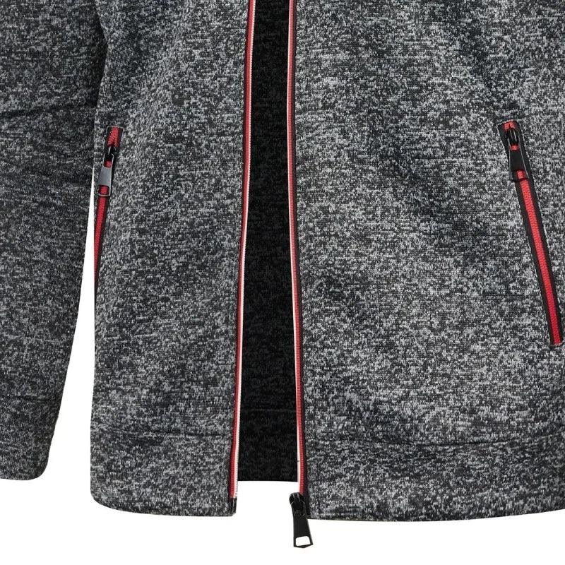 Autumn Stand Collar Zipper Jacket - Slim Running Wear