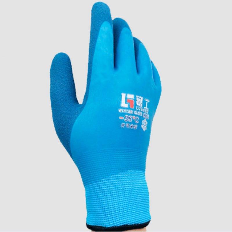 Fishing Waterproof Cold - proof Wear - resistant Winter Labor Gloves - Mechano