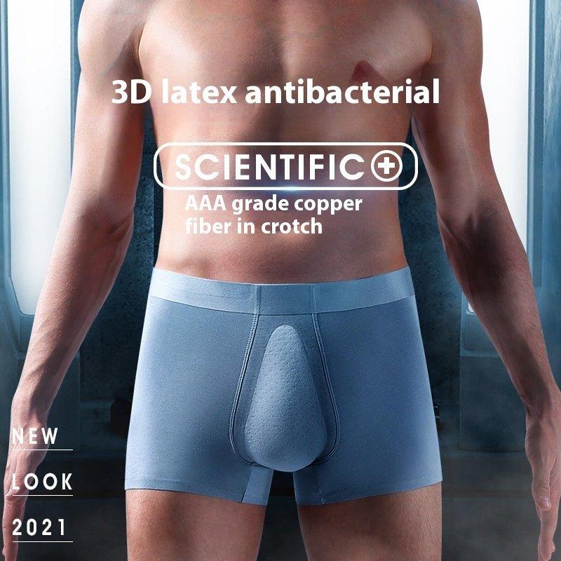 Comfortable Breathable Copper Ion Antibacterial Crotch Seamless Underwear - Mechano