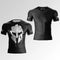 Men's 3D Print Warrior Gym T-Shirt - Funny Short Sleeve - Mechano