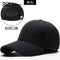 Men's Baseball Cap Wool Winter Hat Thickened Big Head Circumference Hat Fashion Warm Trucker Cap Outdoor Sport Dad Hat - Mechano