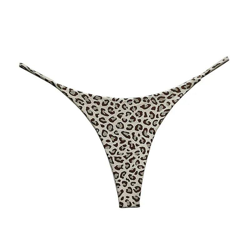 Cotton G String Leopard Women Panties Flower Briefs Thong Low Waist T - back Underwear Seamless Femlae Lingerie Size S - XXL - Mechano