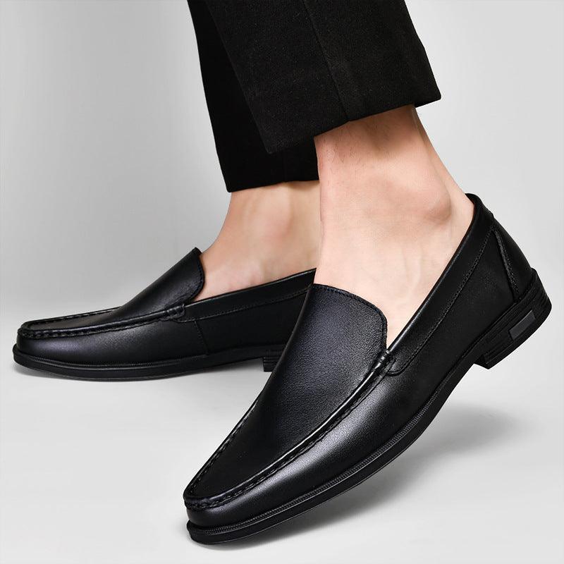 Authentic Leather Loafers Soft Shoes