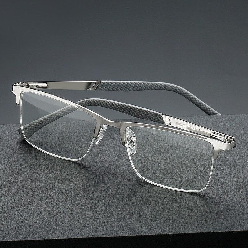 Business Men's Stainless Steel Presbyopic Glasses