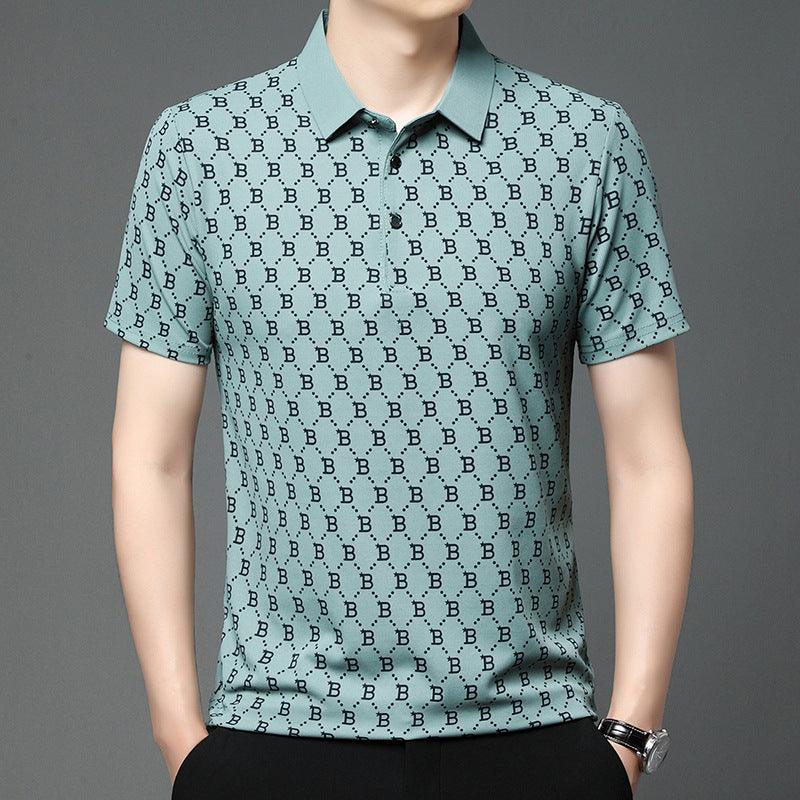 Lapel Breathable Casual Versatile Young Casual Short-sleeved T-shirt