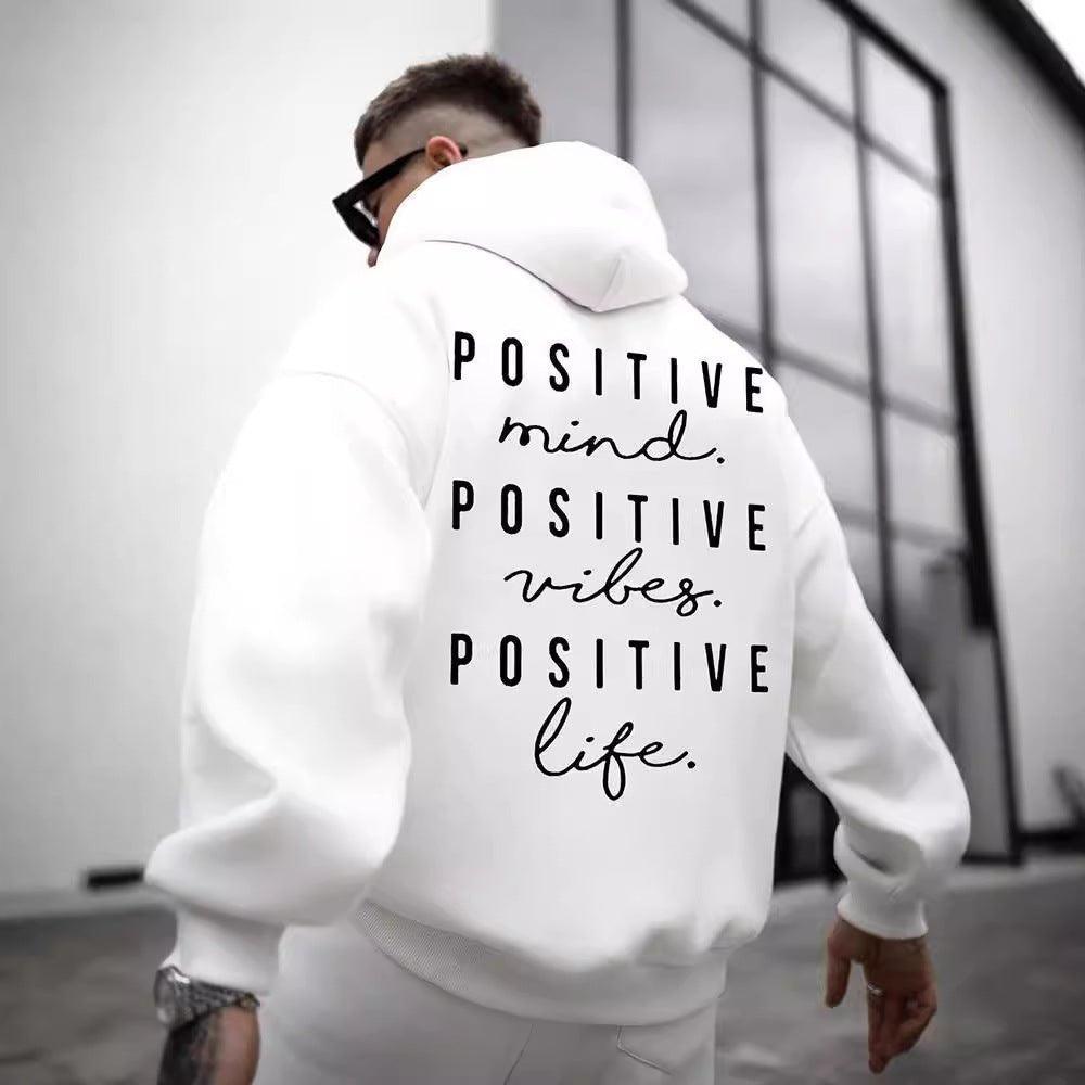 Fall Winter Fashion English Letter Print Hoodie - Mechano