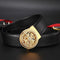 Good Luck Coming Men's Leather Belt Comfortable Click Belt Young Business - Mechano