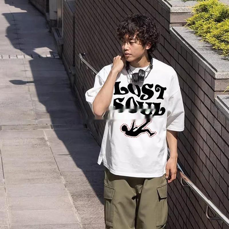 Fashion Men's T-shirt Oversized Top