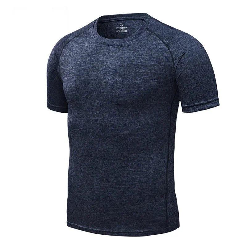 Breathable Bodybuilding Training Shirts - Men's Gym Activewear - Mechano