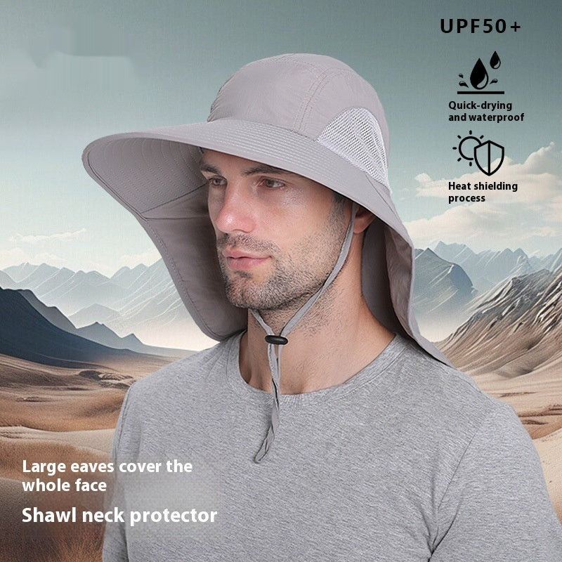 Alpine Cap Sun Protection Men's Outdoor UV-proof