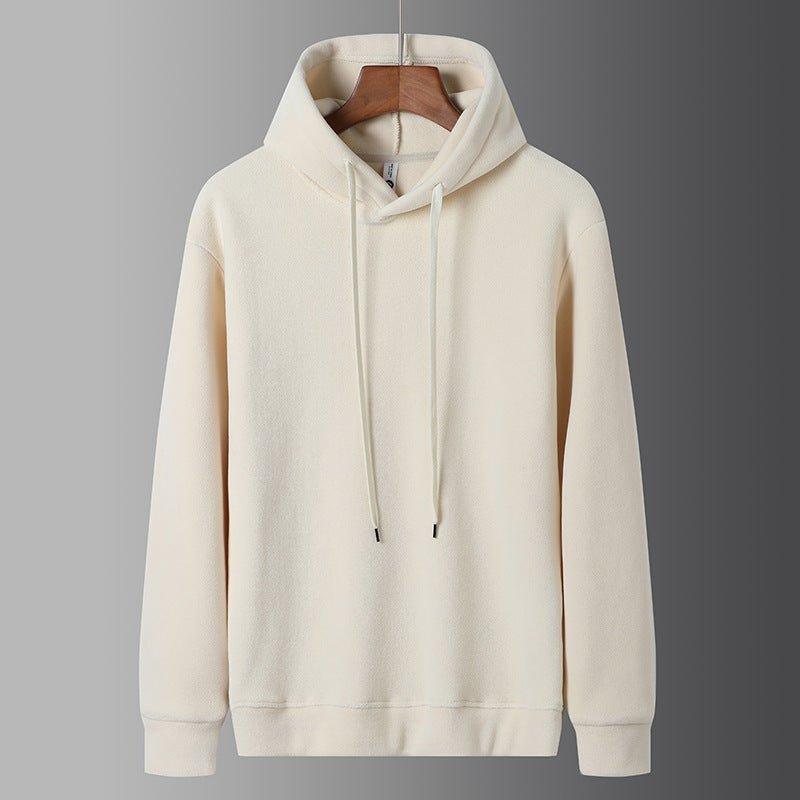 Hooded Sweater Same Autumn And Winter Solid Color - Mechano