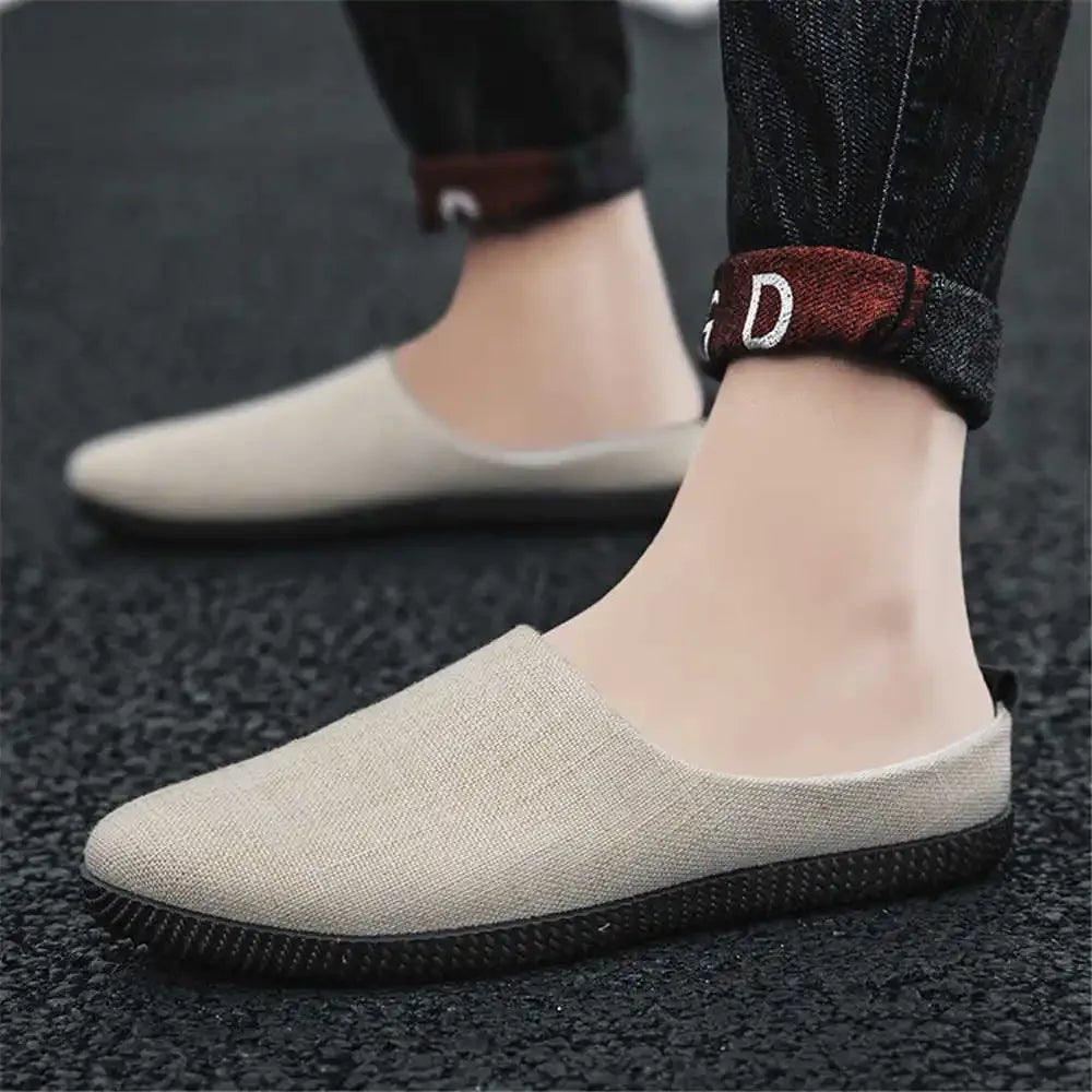 Canvass Laceless Designer Luxury Shoes Men Casual Outdoor Men Sneakers Black Sports Tenisfeminino Idea Newest Krasovki - Mechano