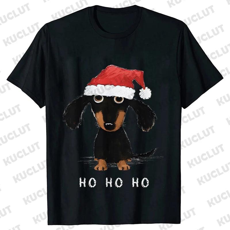 Dachshund Christmas Shirt - Xmas Weiner Dog T-shirt