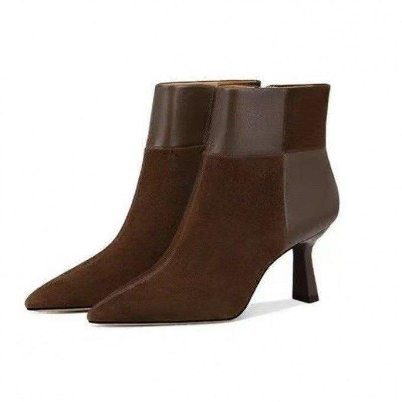 French Retro Ankle Boots - Mechano