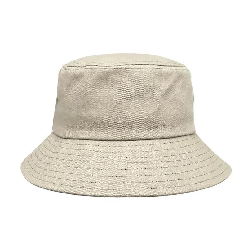 Big Head Plus Bucket Hat for Men 60 - 63cm Large Size Summer Fisherman Cap Cotton UPF50+ Outdoor Sun Hat Woman 54 - 57cm Panama - Mechano