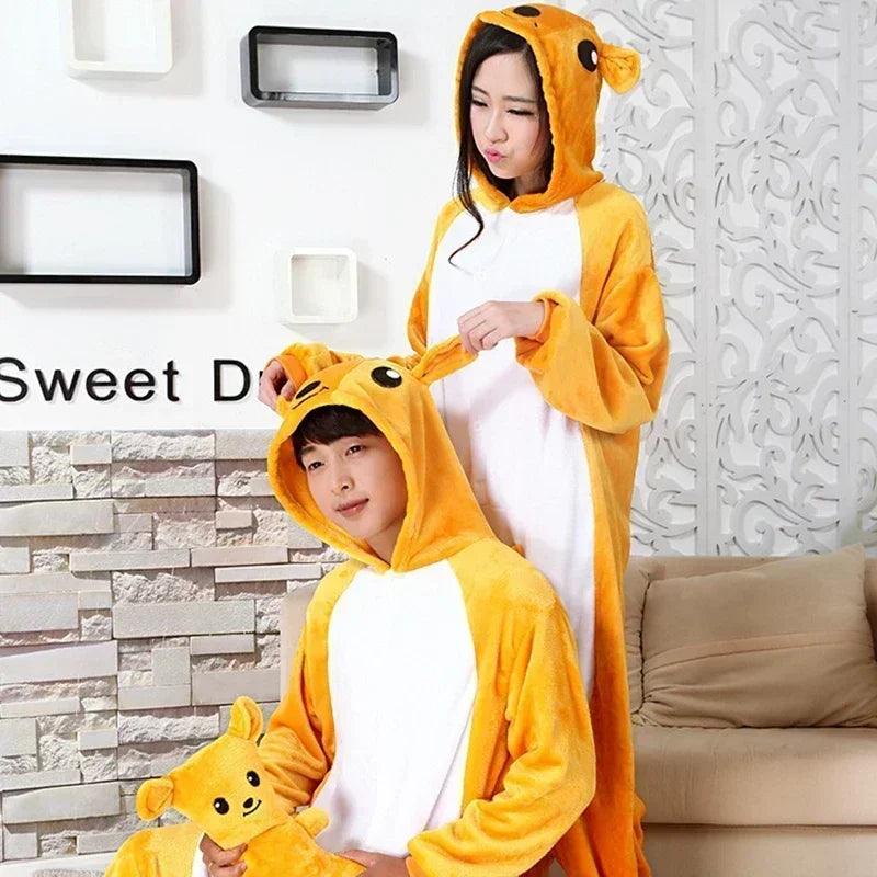 Kangaroo Onesie Kigurumi Costume - Adults Pajamas