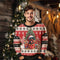 Kawaii Dog Christmas Sweater - Funny Holiday Pullover - Mechano