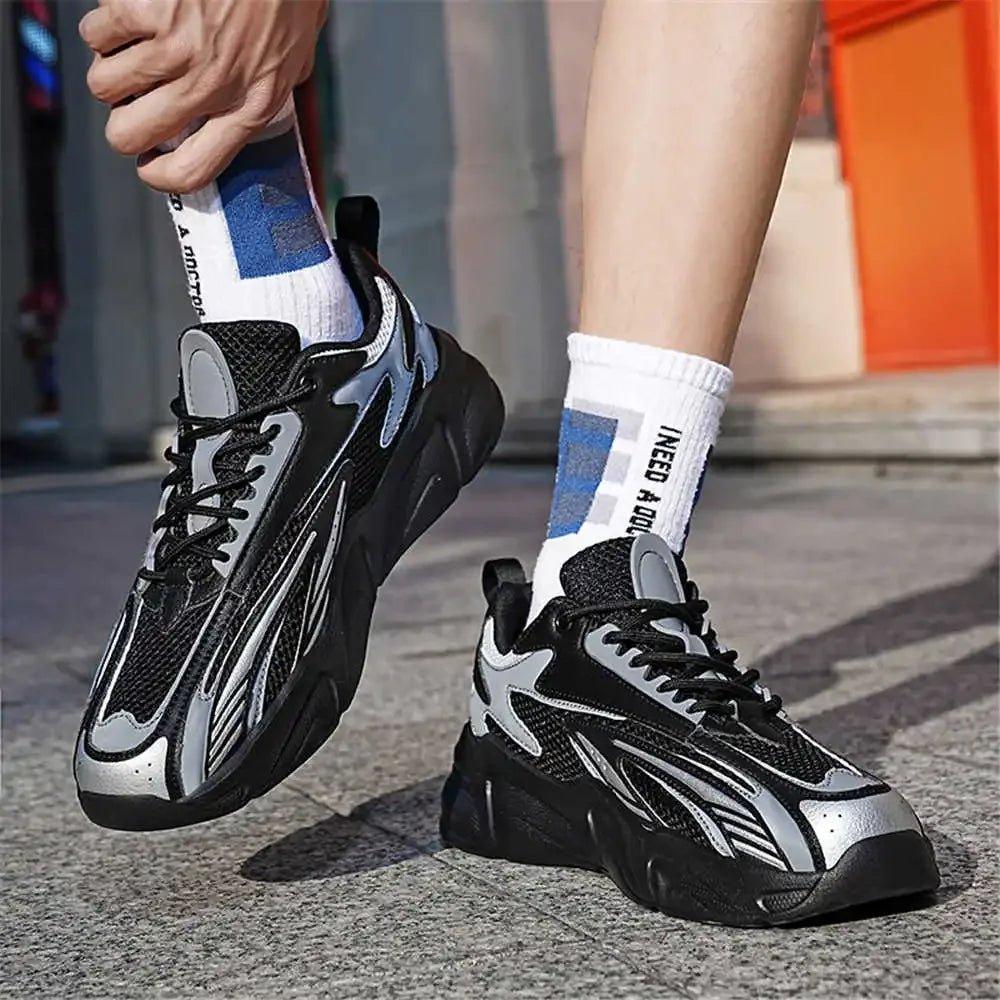 39 - 48 Ete Black Shoes Men Sneakers Casual Boot Shoes New Product Idea Goods Sports Baskettes Shose Scarp Training In Offers - Mechano